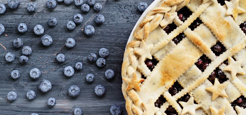 APRIL 28 : National Blueberry Pie Day