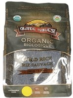 GRANDE HARVEST: Organic Wild Rice - 1 Lb