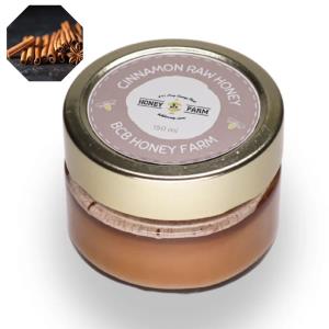 Cinnamon Infused Raw Honey - 150 ml