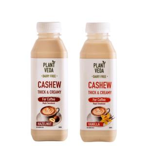 Cashew Coffee Creamer [Vanilla & Hazelnut] - 500ml x2