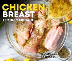 Lemon Chicken Breast  - 10 Lb