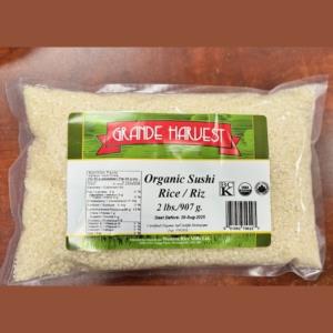 Grande Harvest: Organic Sushi Rice - 2 Lb