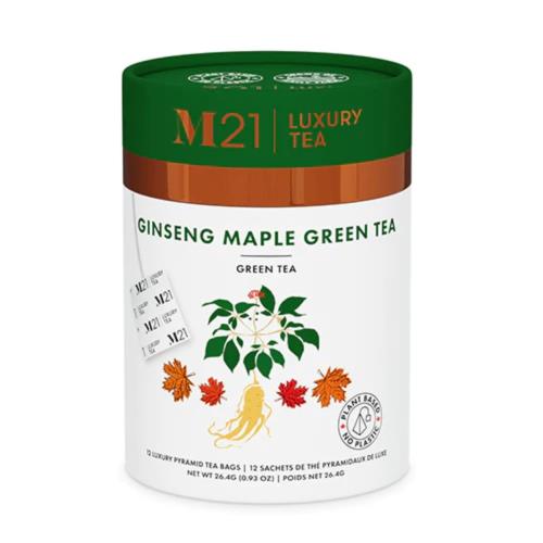 M21: Maple Ginseng Luxury Green Tea - 12 TB