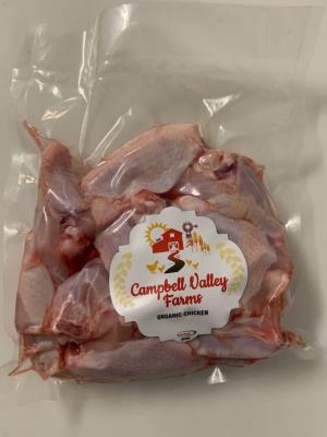Fresh Certified Organic Chicken Wings & Drumettes - 1 LB