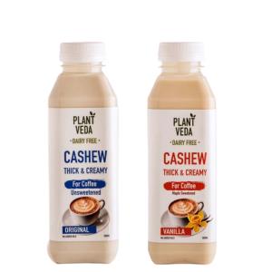 Cashew Coffee Creamer [Vanilla & Original] - 500ml x2