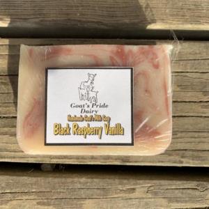 [Black Raspberry & Vanilla] Goat's Pride Bath Bar - Approx. 130G