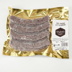 Duck Sausage with Blueberry Sausage [4] – Approx. 400g