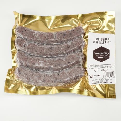 Duck Sausage with Blueberry Sausage [4] – Approx. 0.457 KG