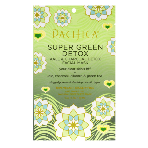 Pacifica Super Green Detox Facial Sheet Mask - 20 ml