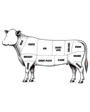 Grass-Fed Half Beef Variety - 220 lb