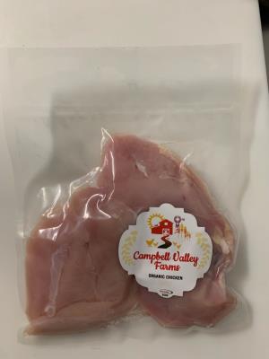 Fresh Certified Organic Skinless Chicken Breast - Approx. 1 LB