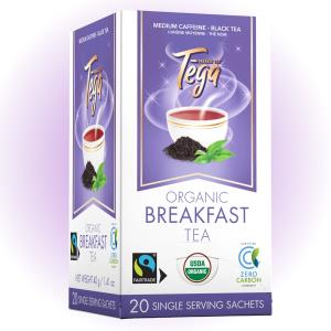 Tega Organic Breakfast Tea - 20 TB