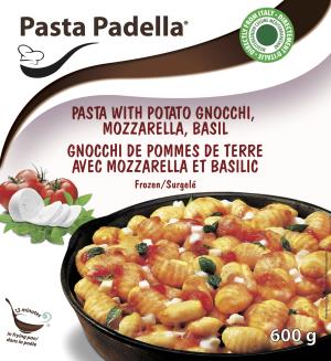 Pasta with Potato Gnocchi, Mozzarella, Basil - 600 G