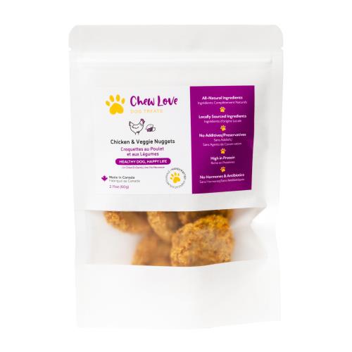 Chew Love: Chicken & Veggie Nuggets [3] - 210 g