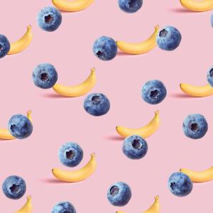 Freeze-Dried Fruit [Banana & Blueberry] – 50 g
