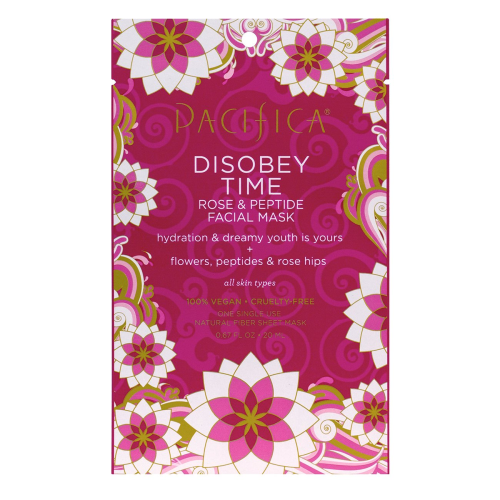 Pacifica Disobey Time Rose & Peptide Facial Sheet Mask - 20 ml