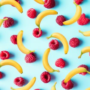 Freeze-Dried Fruit [Banana & Raspberry] – 45 g