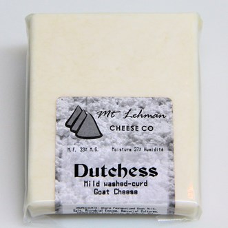 Mt Lehman Cheese: Plain Dutchess [Havarti] - 150G