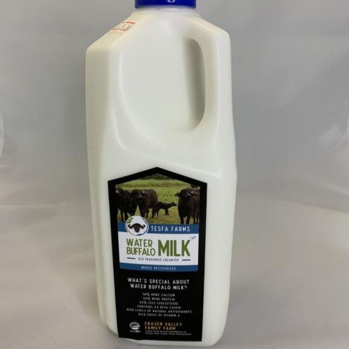 TESFA FARMS: Water Buffalo Milk - 2 L