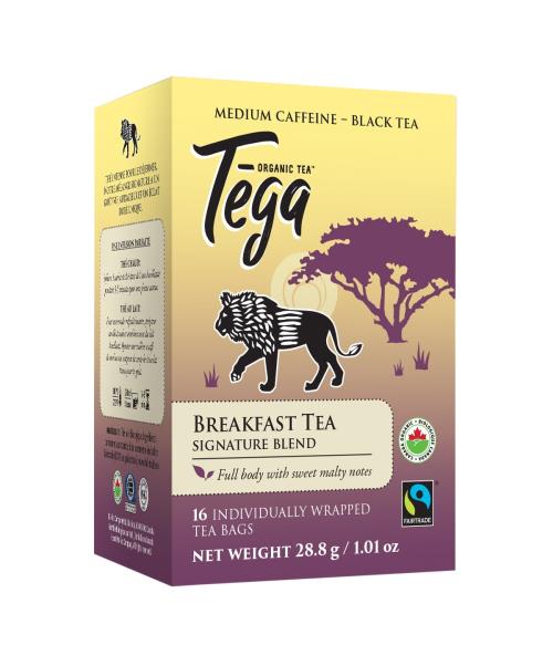 Tega: Organic Breakfast Tea - 16 TB