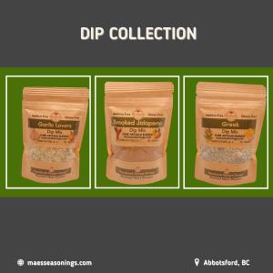 Trio - Dip Delights [Garlic Lovers, Greek Dip Mix, Smoked Jalapeno]