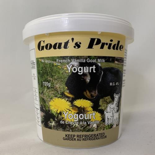 Goat Milk Yogurt [French Vanilla] - 720G