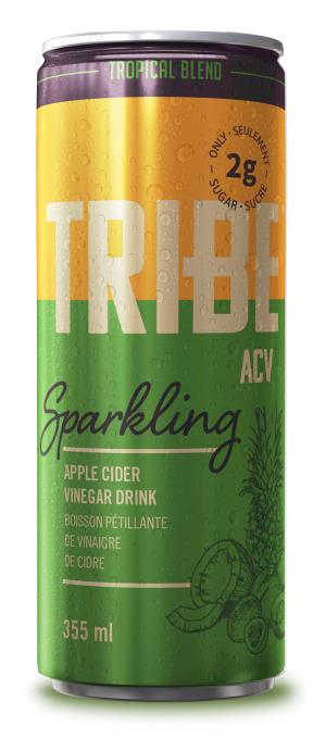 [Tropical Blend] Sparkling Apple Cider Vinegar Drink - 355 ml