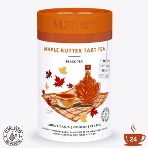 M21: Maple Butter Tart Luxury Tea - 24 TB