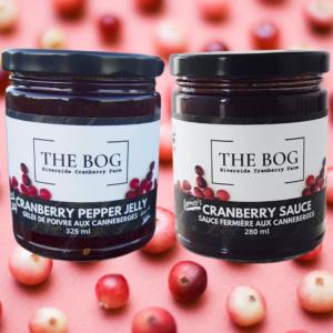 Cranberry Sauce 280ml & Hot Pepper Jelly 325ml