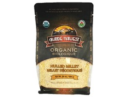 GRANDE HARVEST: Organic Hulled Millet - 1 Lb