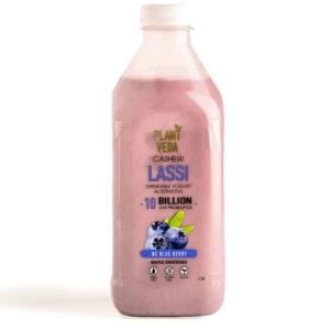 Probiotic Cashew Lassi [Blueberry] - 1L