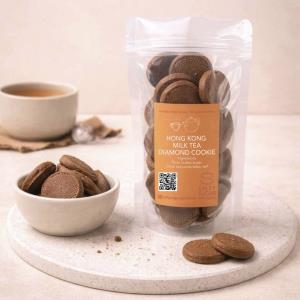 HK Milk Tea Diamond Cookies Pack