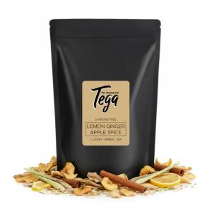 Lemon Ginger Apple Spice Herbal Tea - 65 Grams