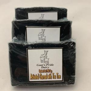 [Activated Charcoal with Tea Tree] Goat's Pride Bath Bar - Approx. 130G