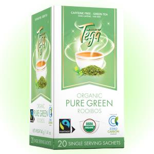 Tega Organic Pure Green Rooibos 20ct
