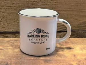 [1] Branded White Ceramic Coffee Mug
