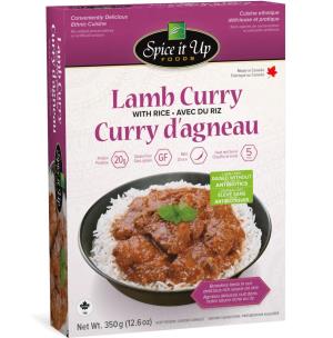 Lamb Curry with Rice - 350 g