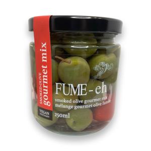 Smoked Olives Gourmet Mix - 250 ml