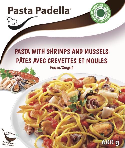 Pasta with Shrimps and Mussels - 600 G