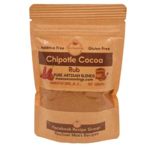 Chipotle Cocoa Rub - 80 Grams