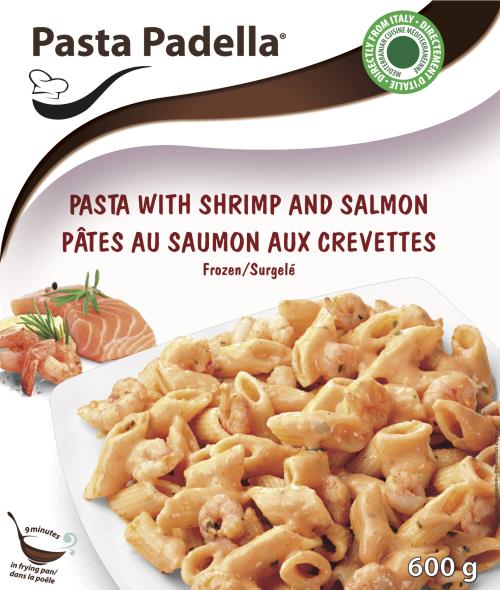Pasta with Salmon and Shrimp - 600 G