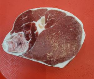 Non Marinated Short Cut Lamb Steak - 1 LB