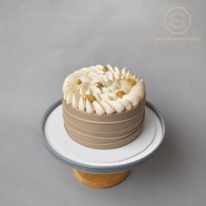 Hojicha Mont Blanc - 6 inch Whole Cake