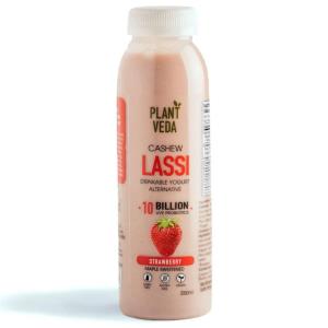 Probiotic Cashew Lassi [Strawberry] - 250 ml