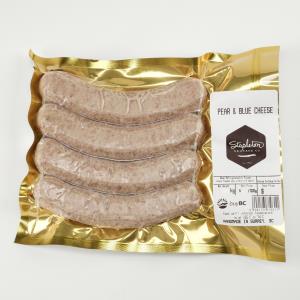 Pear & Blue Cheese Sausage [4] – Approx.  400g