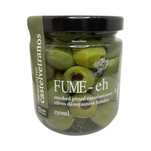 Smoked Pitted Castelvetranos Olives - 250 ml
