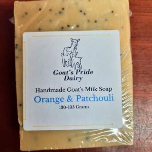 [Orange & Patchouli] Goat's Pride Bath Bar - Approx. 130G